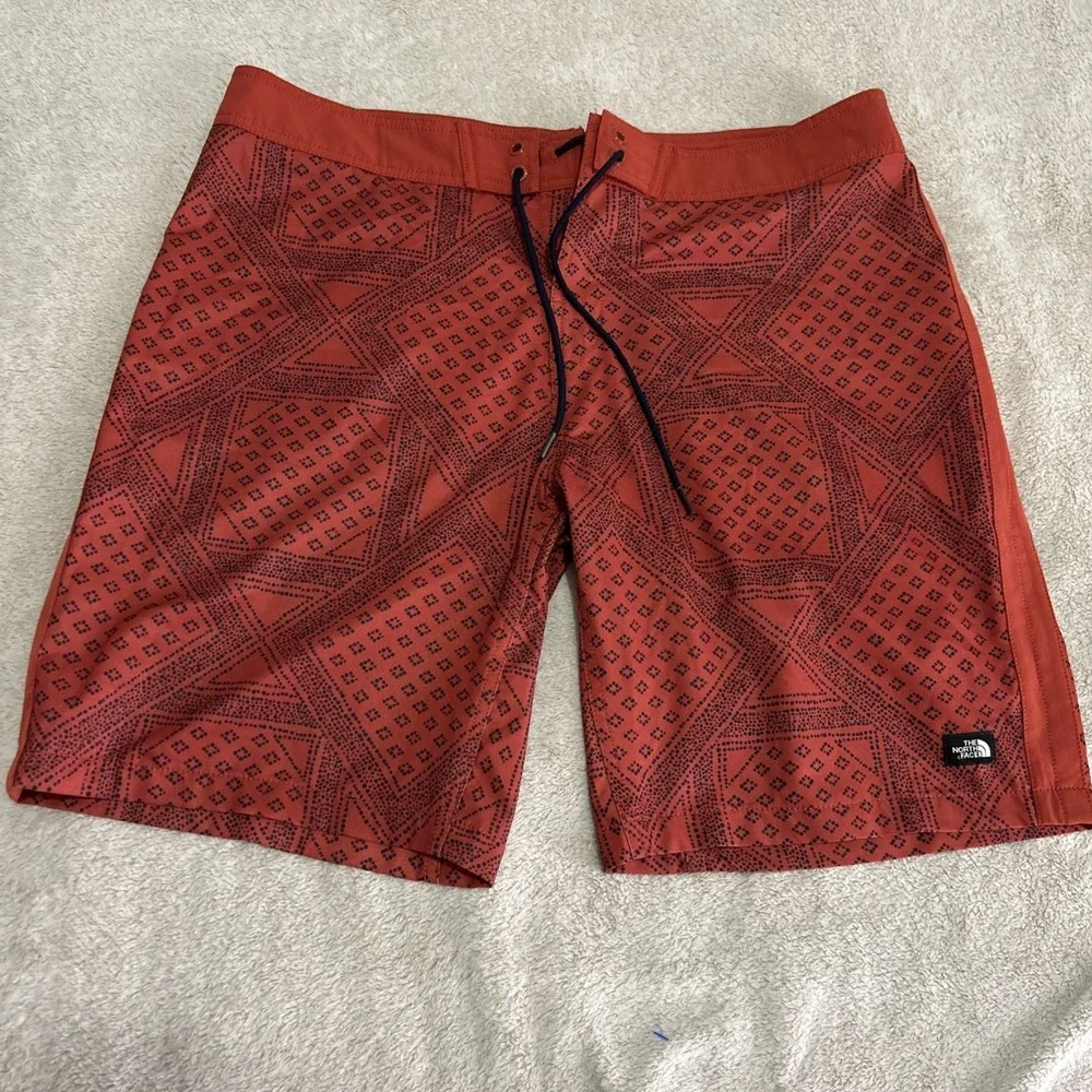 The North Face Shorts‎ Mens 36 L Flash Dry Swim Trunks Bottoms 10
